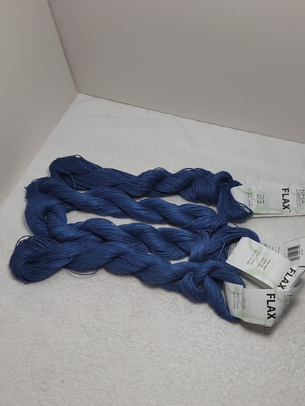 Fibra Natura Flax Linen  4 Hanks - NWT